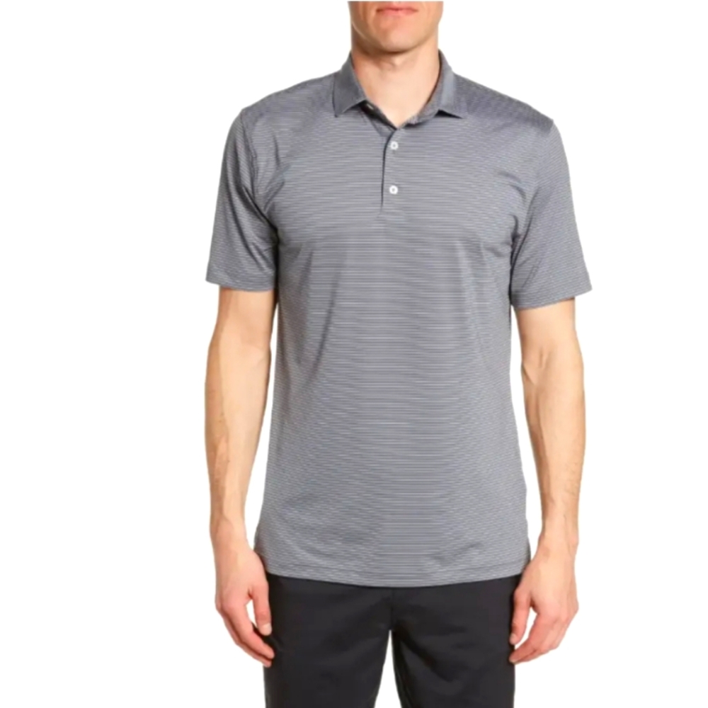 Johnnie-O stripe golf polo (NWT) 🛍 HP 🛍